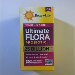 Renew Life Women's Care Ultimate Flora Probiotic 25 Billion CFU 30 capsules